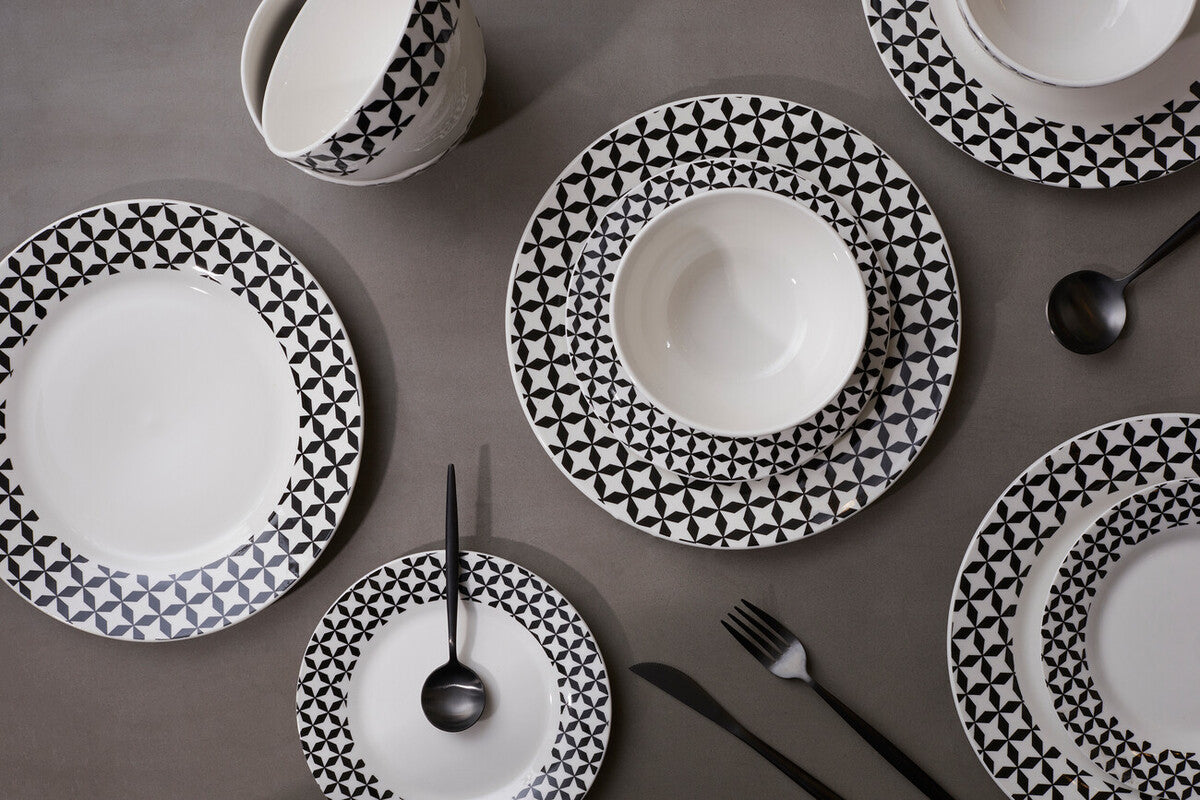 Avie 12 Piece Windmill Dinner Set