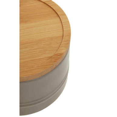 Fenwick Grey Small Stoneware Canister