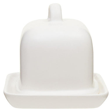 Farmhouse Cream Large Butter Dish