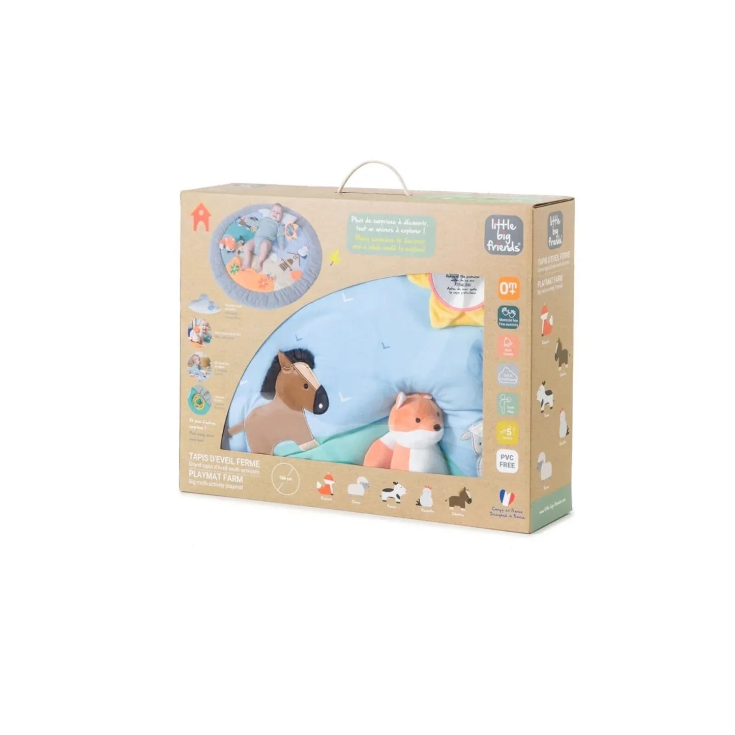 Little Big Friends Activity Playmat - Farm