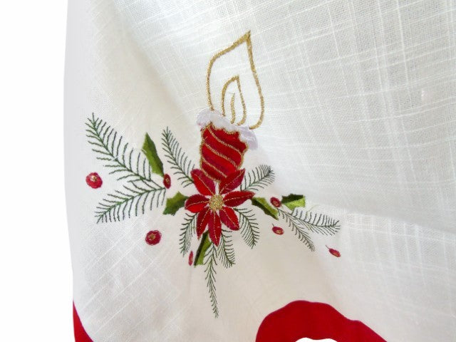 TEXTIL - CHRISTMAS SET OF TABLECLOTH WITH 6 NAPKINS 160X160CM