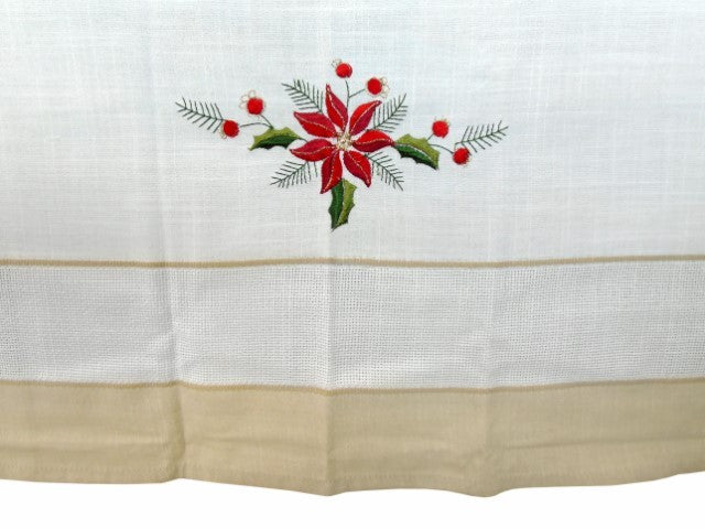 TEXTIL - CHRISTMAS SET OF TABLECLOTH WITH 6 NAPKINS 160X160CM