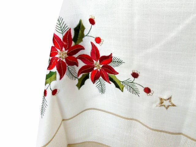 TEXTIL - CHRISTMAS SET OF TABLECLOTH WITH 6 NAPKINS 160X160CM