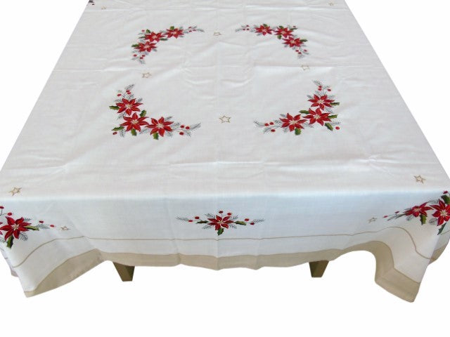 TEXTIL - CHRISTMAS SET OF TABLECLOTH WITH 6 NAPKINS 160X160CM