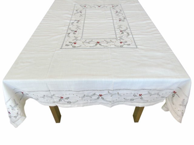 TEXTIL - CHRISTMAS SET OF TABLECLOTH WITH 8 NAPKINS 200X160CM