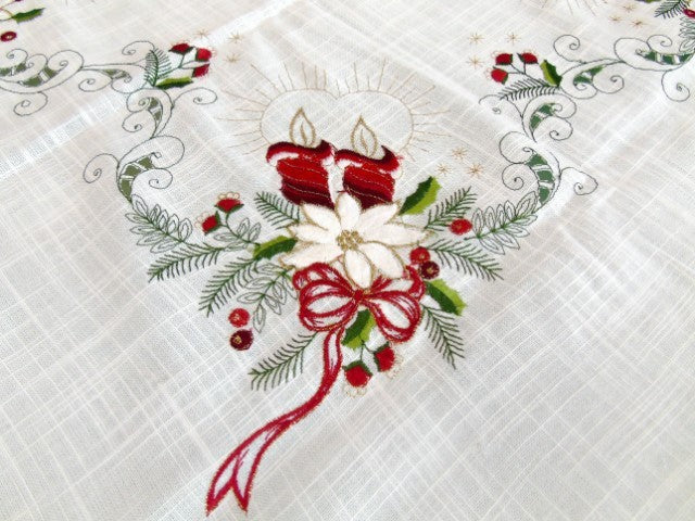 TEXTIL - CHRISTMAS SET OF TABLECLOTH WITH 8 NAPKINS 200X160CM