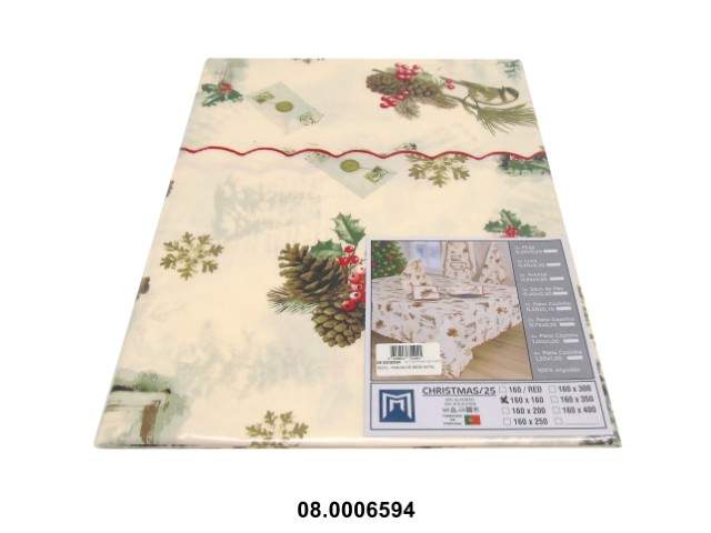 TEXTIL - TABLECLOTH - CHRISTMAS/25
