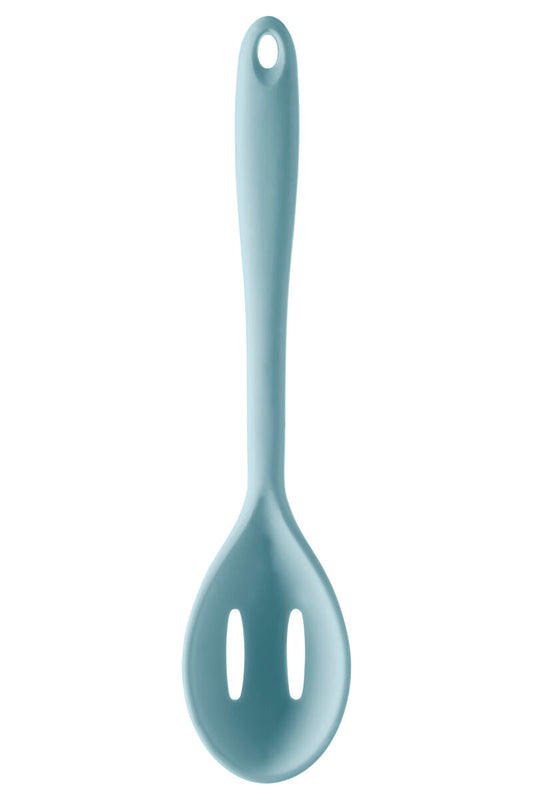 Light Blue Silicone Slotted Spoon | Zing