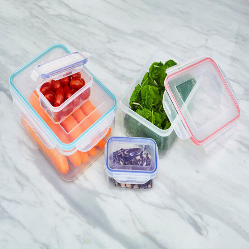 Herrela 4Pc Food Containers With Airtight Lids