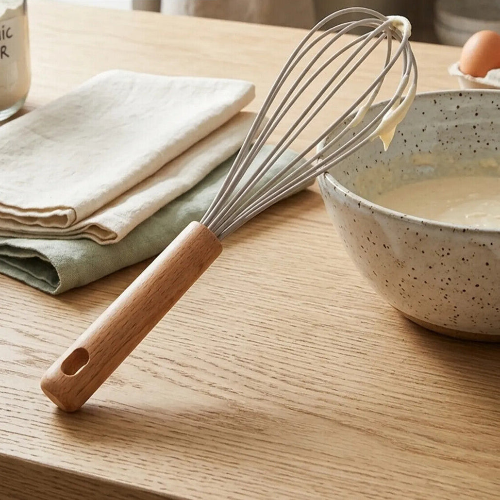 Stone Grey Silicone Head Whisk | Nova