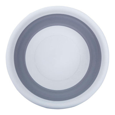 Collapsible Grey and White Washing Up Bowl | Averill
