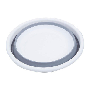 Collapsible Grey and White Washing Up Bowl | Averill