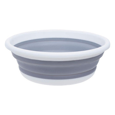 Collapsible Grey and White Washing Up Bowl | Averill