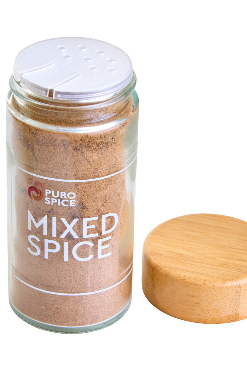 Puro Bamboo Revolving Spice Rack with 16 Jars