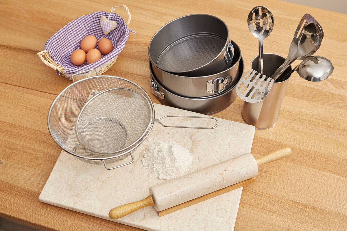 Stainless Steel Colander With Dual Handles | Zenigo