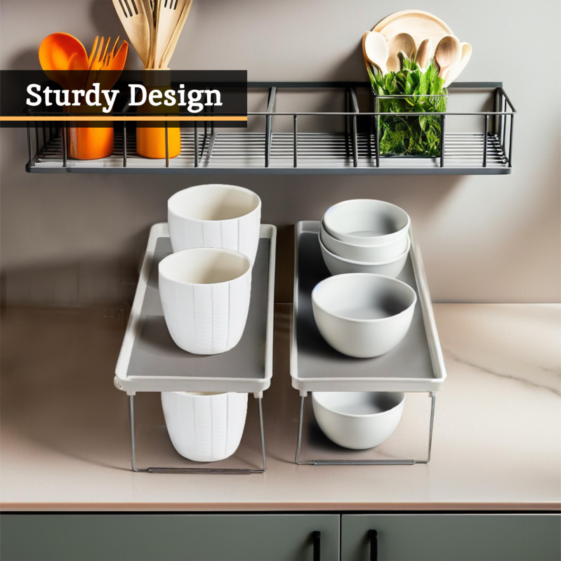Set of Two Foldable Cabinet Racks | Romm