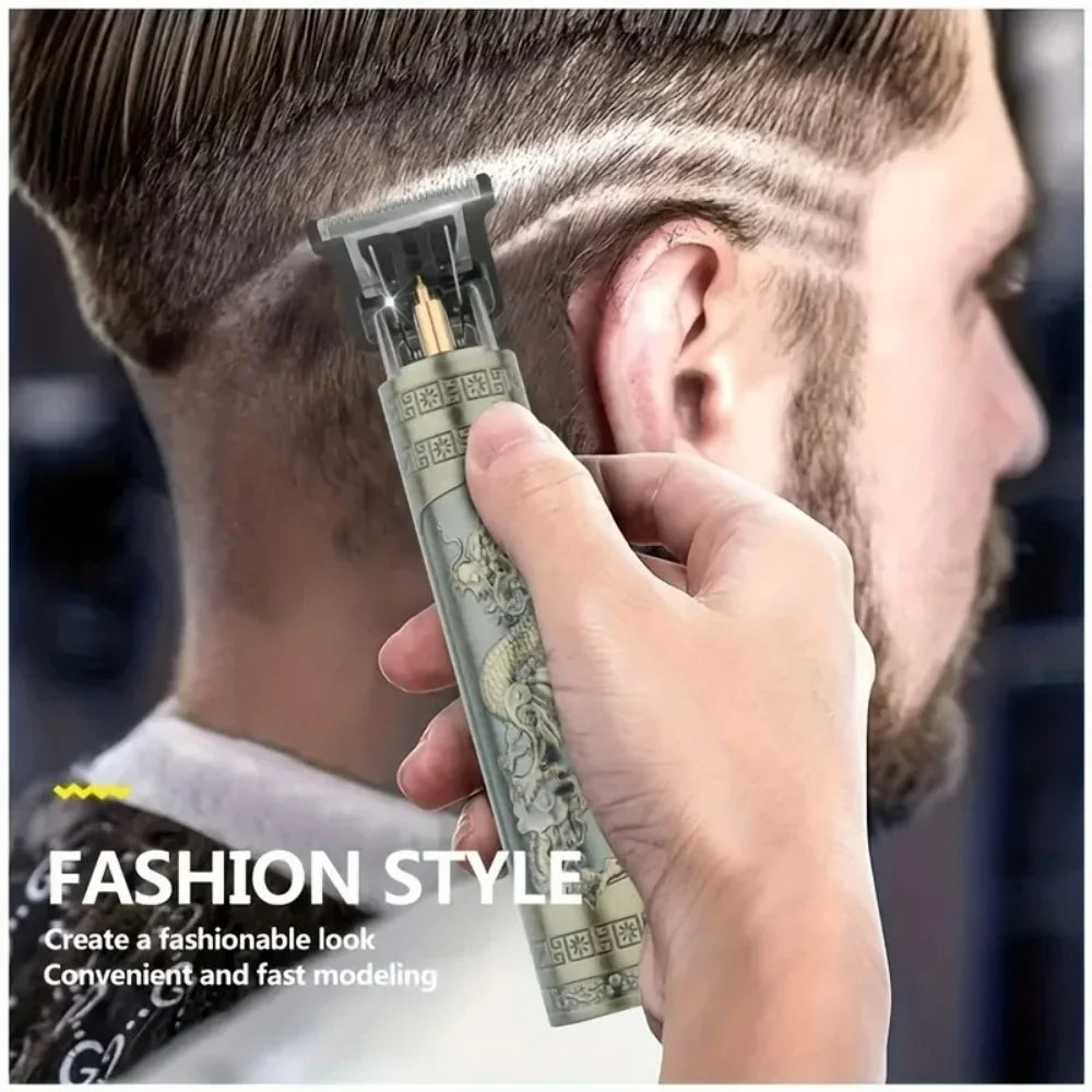 T9 USB Rechargeable Electric Hair Clipper Machine Man Shaver Trimmer Barber Technical Beard Trimmer For Men Hair Care Cutting