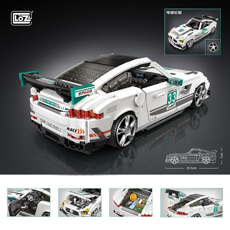 LOZ Racing Car 33 1/18th Scale 1128