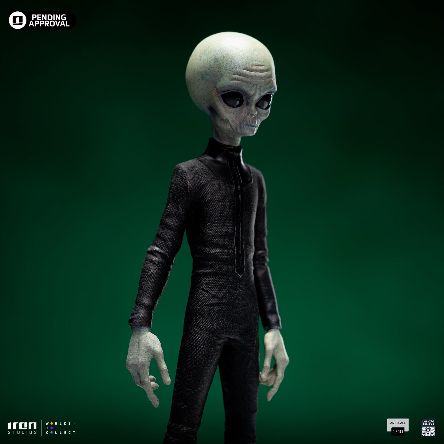 Statue Alien Grey - I Want To Believe - Art Scale 1/10 - Iron Studios