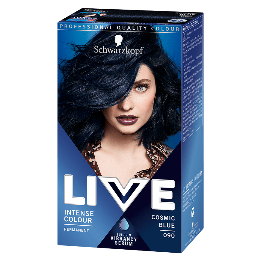 Schwarzkopf Live Intense Colour (19 Shades) Vibrant Semi-Permanent Hair Dye for Bold, Luminous Results