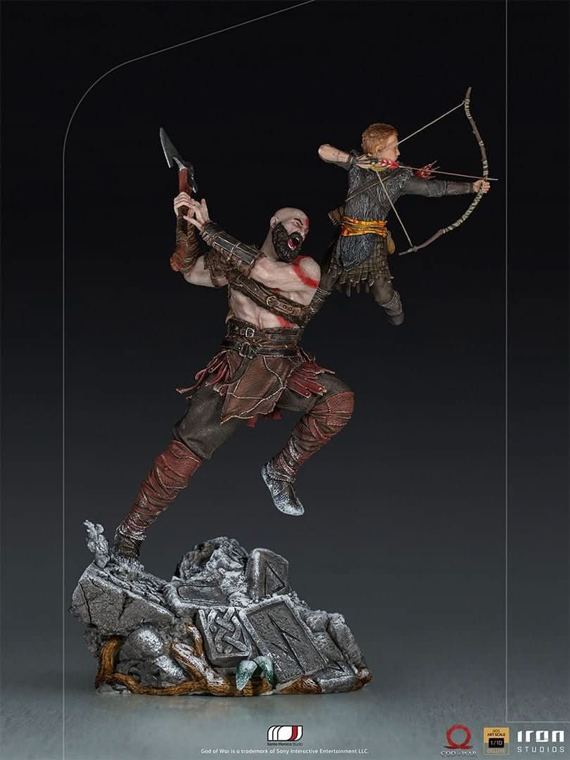 Kratos and Atreus - God of War - BDS Art Scale 1/10 - Iron Studios