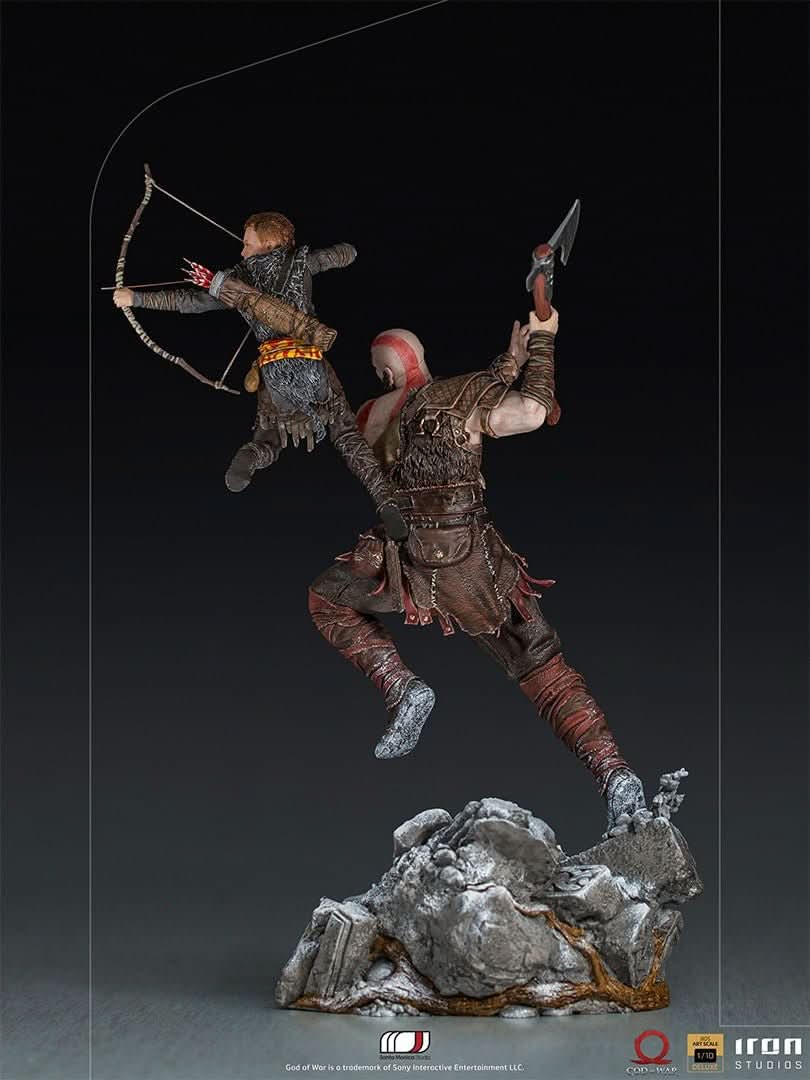 Kratos and Atreus - God of War - BDS Art Scale 1/10 - Iron Studios