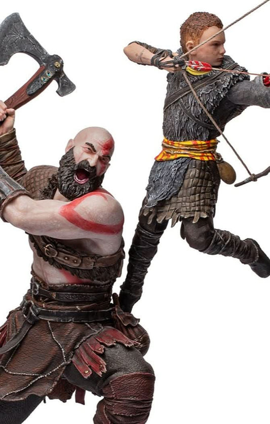Kratos and Atreus - God of War - BDS Art Scale 1/10 - Iron Studios