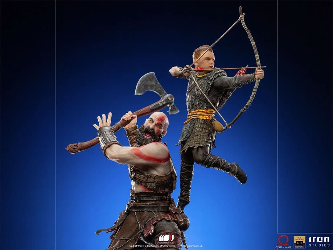 Kratos and Atreus - God of War - BDS Art Scale 1/10 - Iron Studios