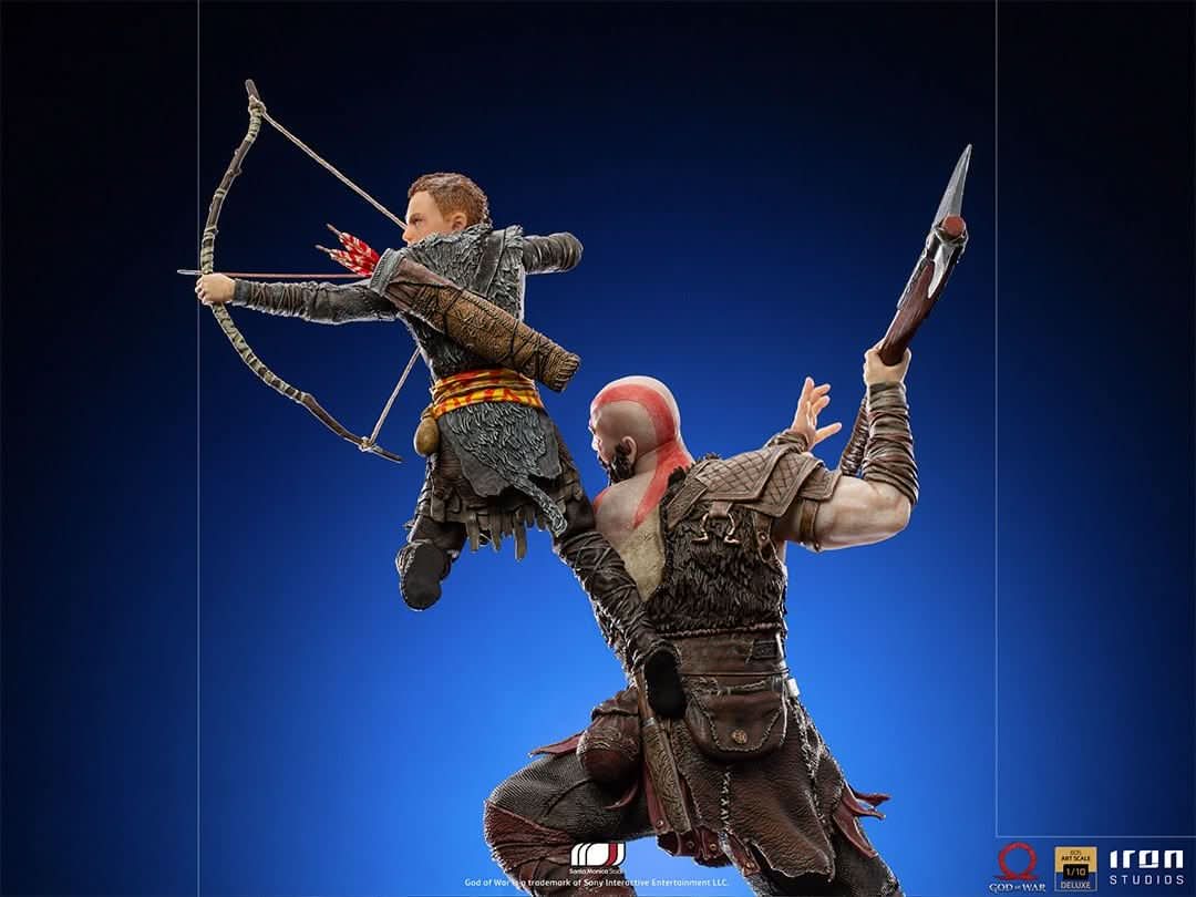 Kratos and Atreus - God of War - BDS Art Scale 1/10 - Iron Studios