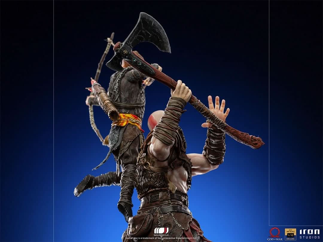 Kratos and Atreus - God of War - BDS Art Scale 1/10 - Iron Studios