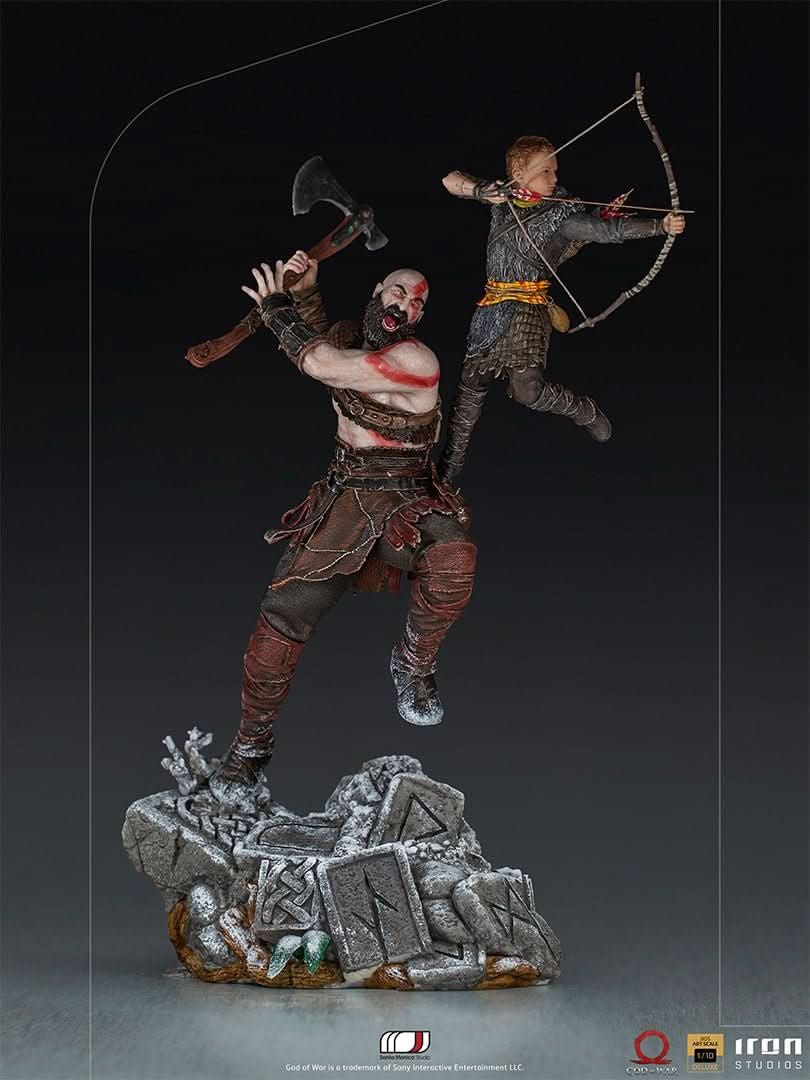 Kratos and Atreus - God of War - BDS Art Scale 1/10 - Iron Studios