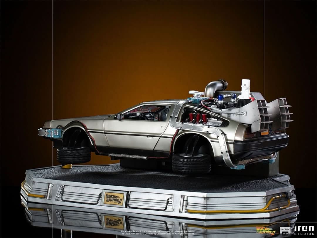 Statue Delorean - Back to the Future II - Art Scale 1/10 - Iron Studios