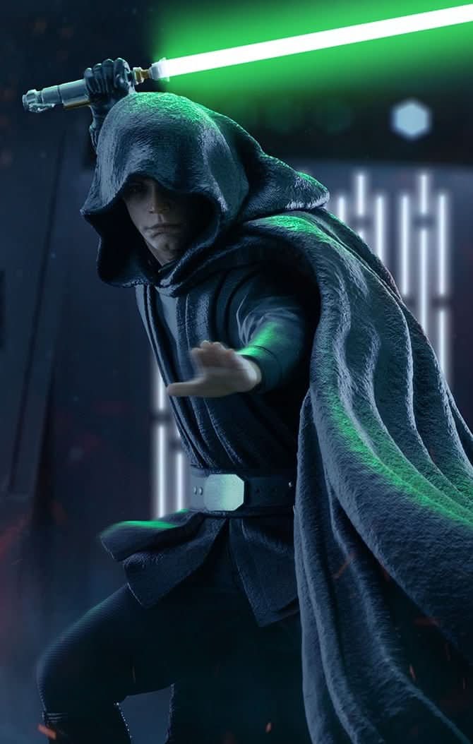 Luke Skywalker Combat Version - Star Wars: The Mandalorian - Art Scale 1/10 - Iron Studios