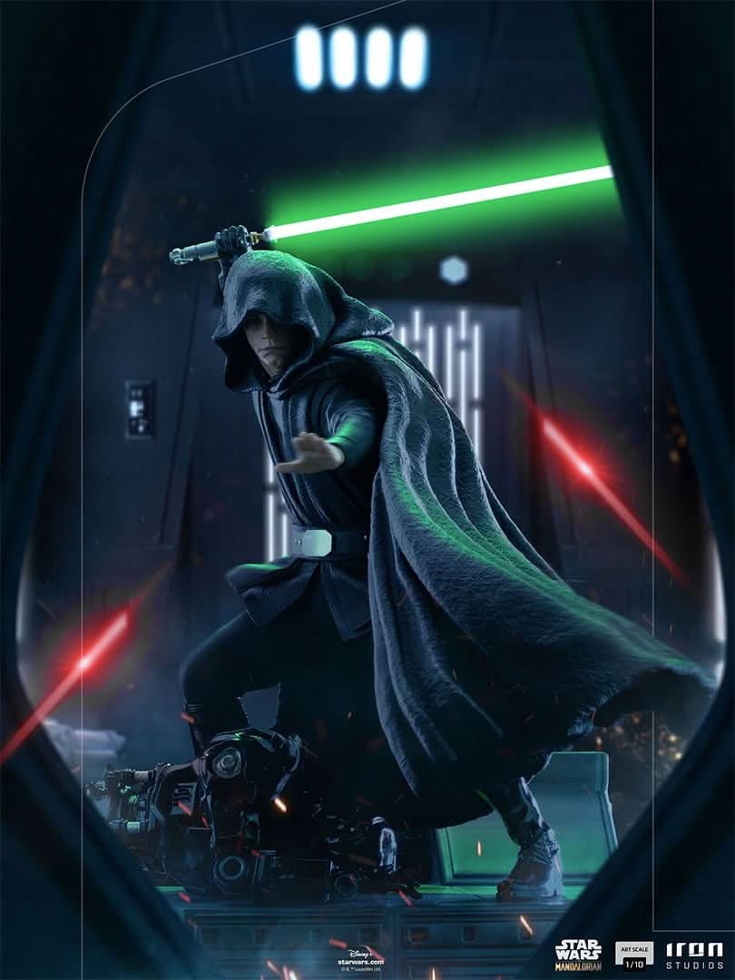 Luke Skywalker Combat Version - Star Wars: The Mandalorian - Art Scale 1/10 - Iron Studios