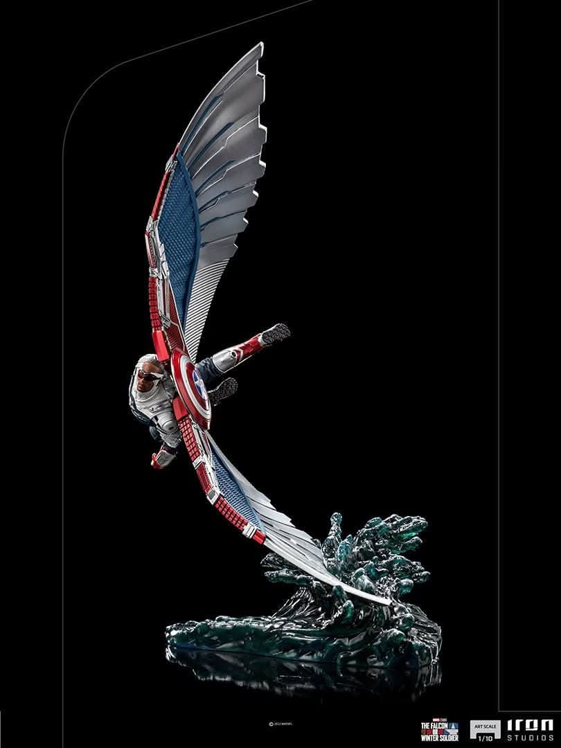 Statue Captain America Sam Wilson - The Falcon and the Winter Soldier - BDS Art Scale 1/10 - Iron Studios