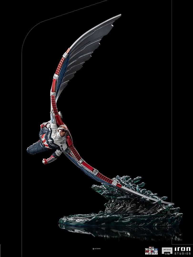 Statue Captain America Sam Wilson - The Falcon and the Winter Soldier - BDS Art Scale 1/10 - Iron Studios