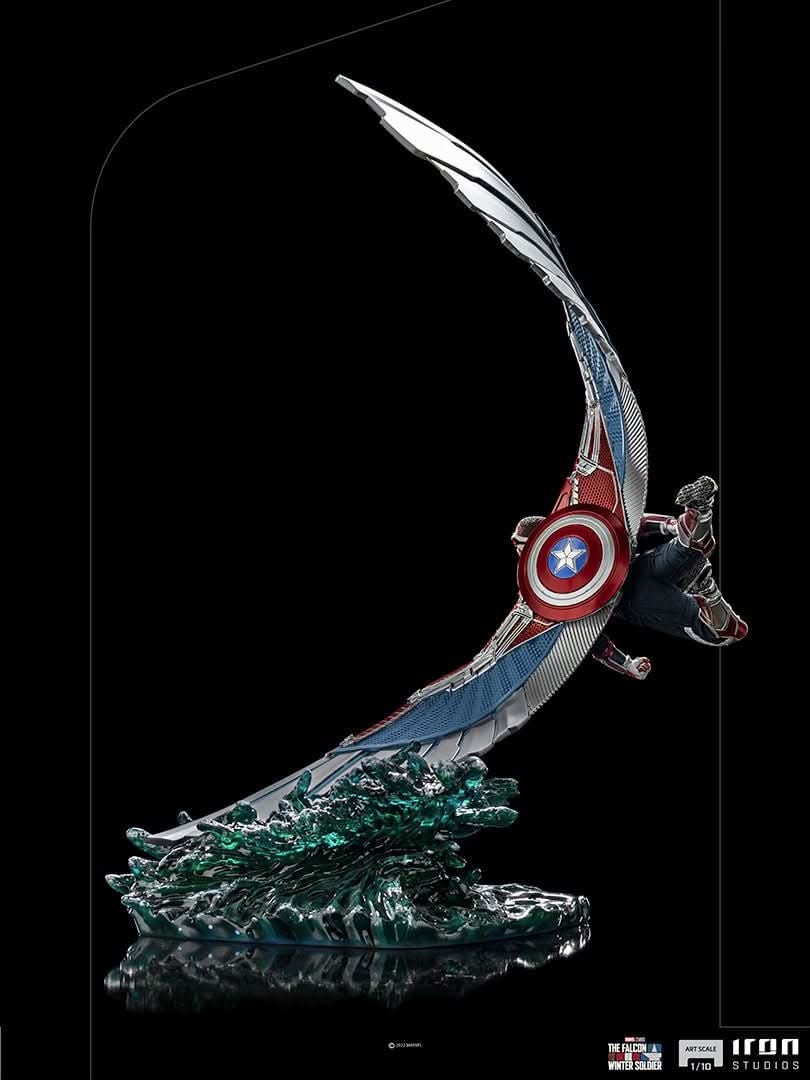 Statue Captain America Sam Wilson - The Falcon and the Winter Soldier - BDS Art Scale 1/10 - Iron Studios