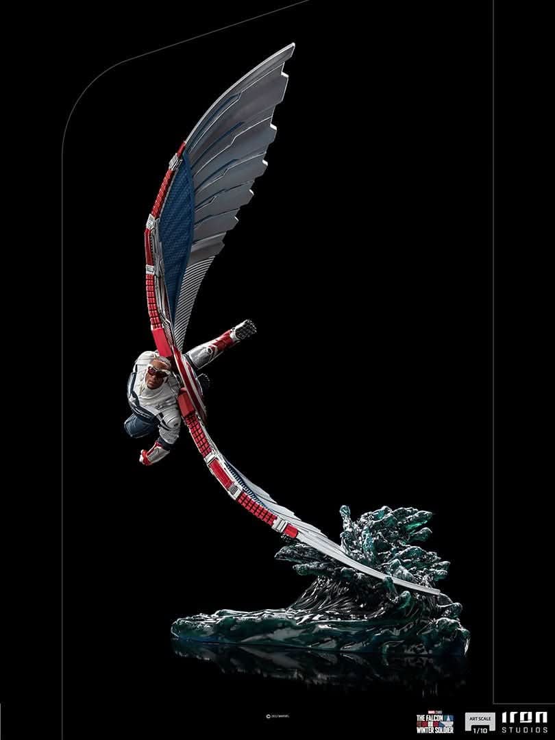 Statue Captain America Sam Wilson - The Falcon and the Winter Soldier - BDS Art Scale 1/10 - Iron Studios