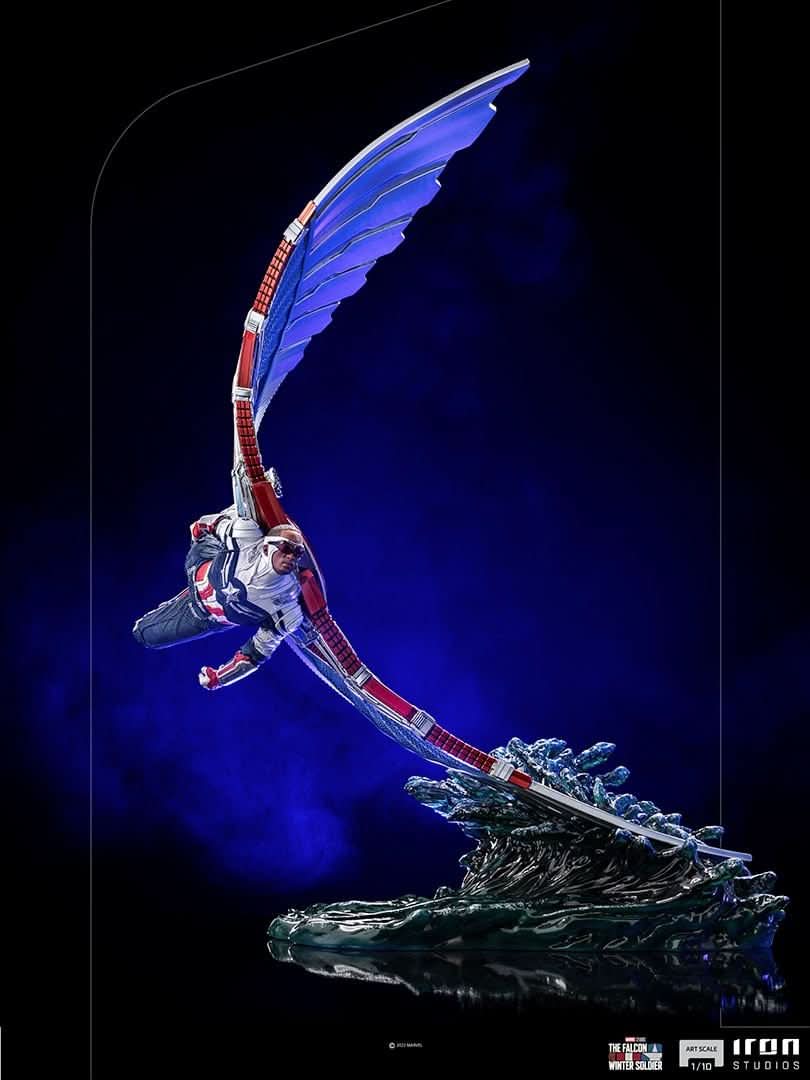 Statue Captain America Sam Wilson - The Falcon and the Winter Soldier - BDS Art Scale 1/10 - Iron Studios