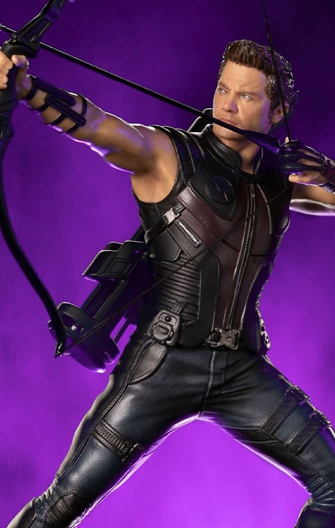 Statue Hawkeye (Battle of New York) - The Infinity Saga - BDS Art Scale 1/10 - Iron Studios
