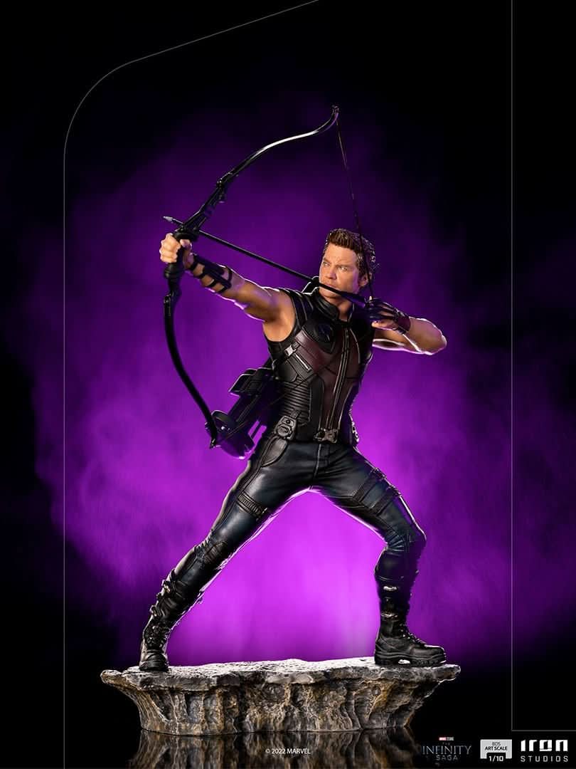 Statue Hawkeye (Battle of New York) - The Infinity Saga - BDS Art Scale 1/10 - Iron Studios