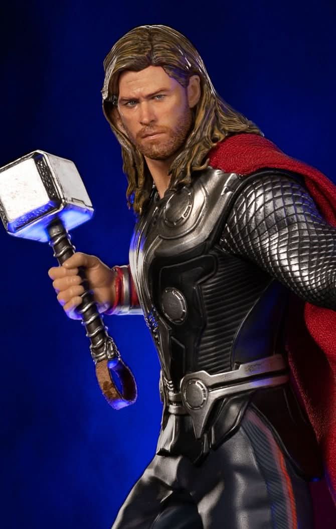 Statue Thor (Battle of New York) - The Infinity Saga - BDS Art Scale 1/10 - Iron Studios
