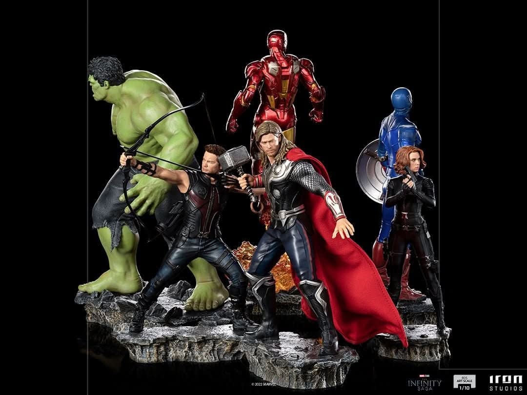 Statue Thor (Battle of New York) - The Infinity Saga - BDS Art Scale 1/10 - Iron Studios
