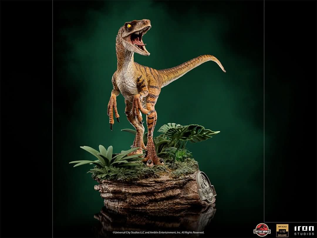 Statue Velociraptor Deluxe - The Lost World: Jurassic Park - Art Scale 1/10 - Iron Studios