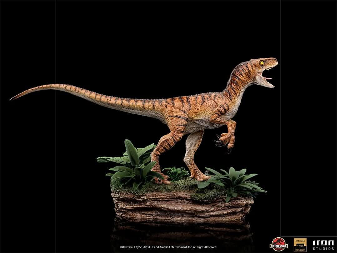 Statue Velociraptor Deluxe - The Lost World: Jurassic Park - Art Scale 1/10 - Iron Studios