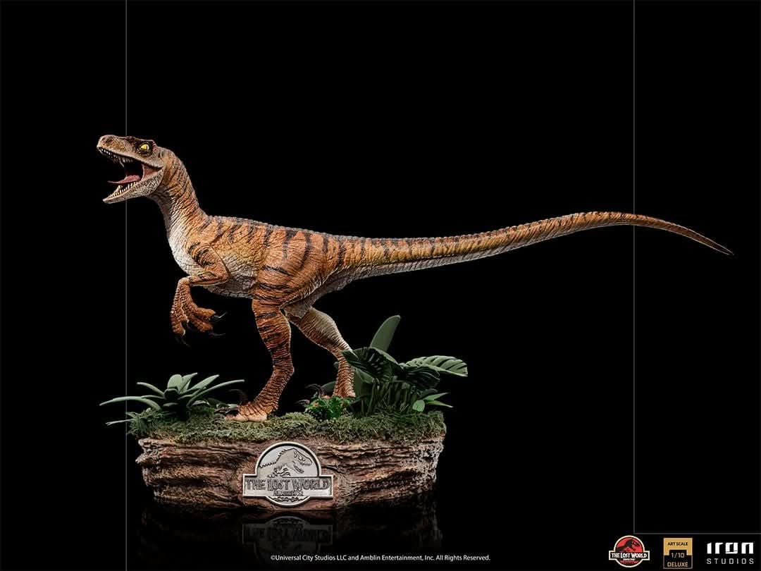 Statue Velociraptor Deluxe - The Lost World: Jurassic Park - Art Scale 1/10 - Iron Studios