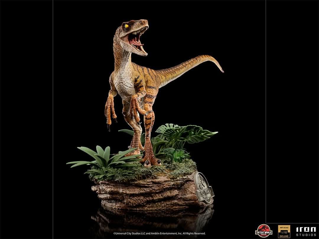 Statue Velociraptor Deluxe - The Lost World: Jurassic Park - Art Scale 1/10 - Iron Studios
