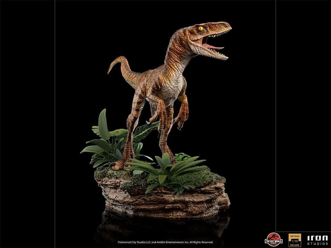 Statue Velociraptor Deluxe - The Lost World: Jurassic Park - Art Scale 1/10 - Iron Studios