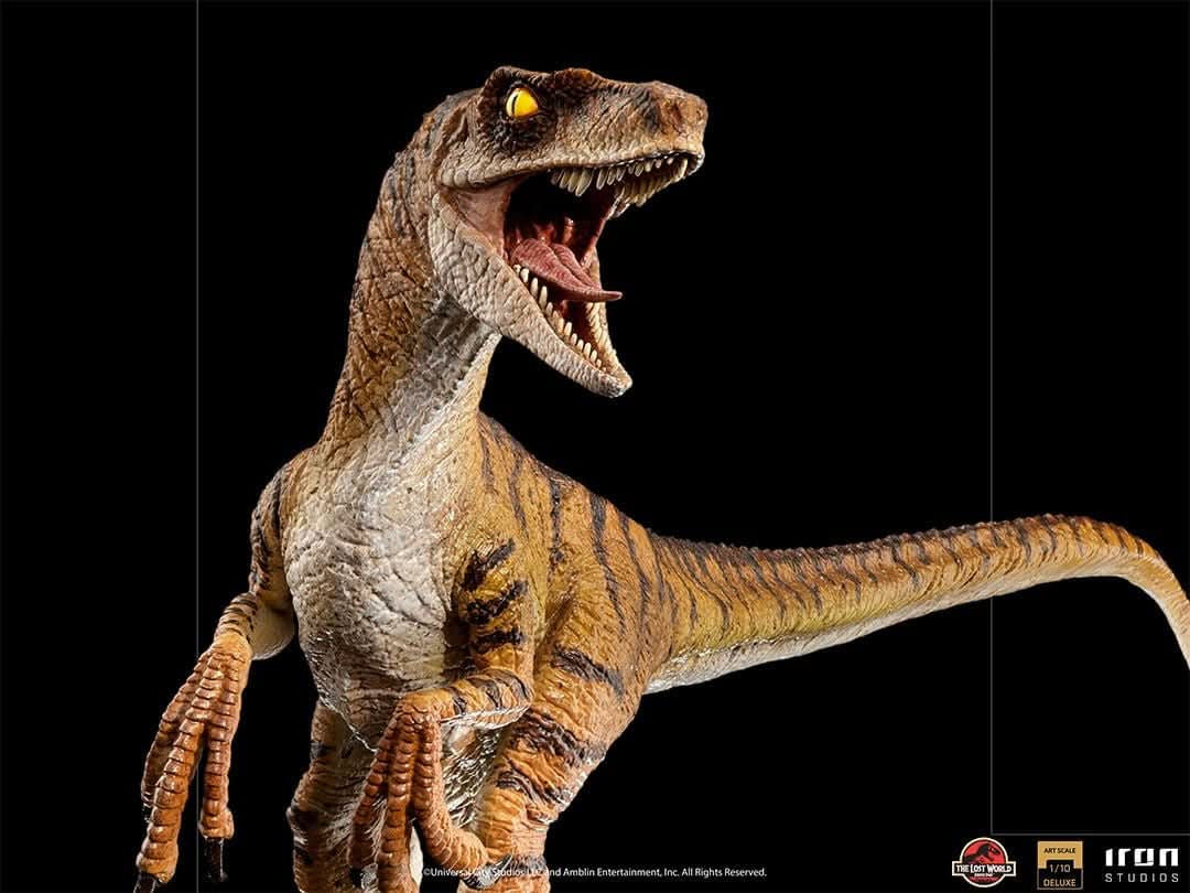 Statue Velociraptor Deluxe - The Lost World: Jurassic Park - Art Scale 1/10 - Iron Studios