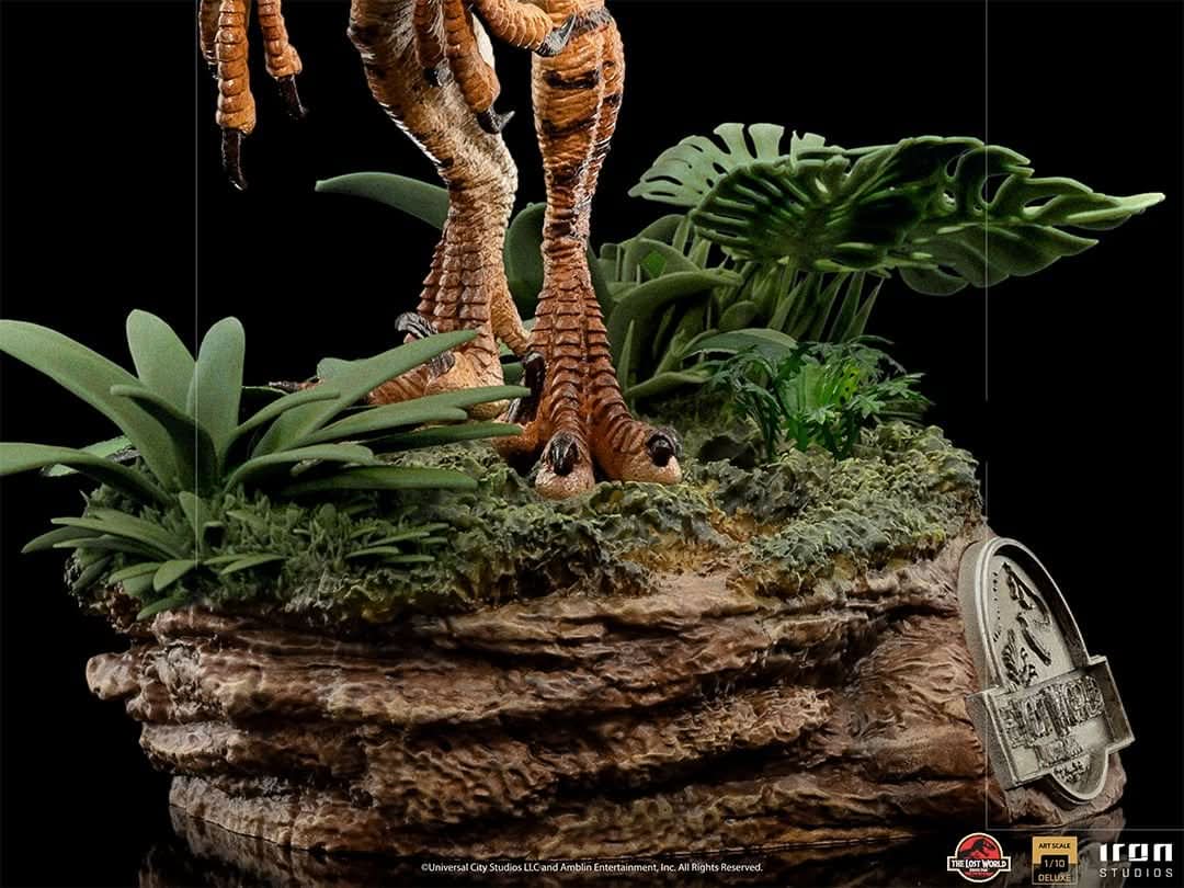 Statue Velociraptor Deluxe - The Lost World: Jurassic Park - Art Scale 1/10 - Iron Studios